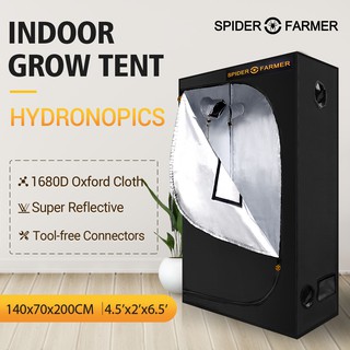 [ส่งฟรี] Spider Farmer  140x70x200cm [1680D  Oxford Cloth] Indoor Grow Tent