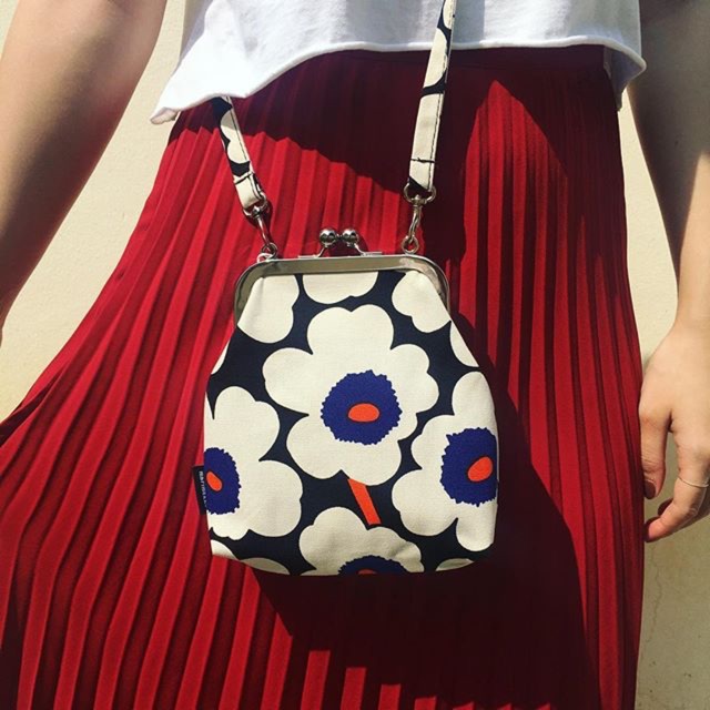 marimekko roosa bag