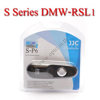 JJC S Series สายลั่นชัตเตอร์ รีโมท Wired Remote Control P6 For Panasonic DMW-RSL1 FZ150 GX1 GH2 G3