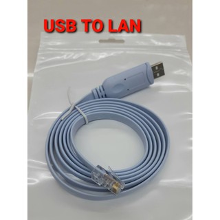 [ลด15% โค้ดGMQC296] USB  to LAN 1.2 cm support windows 7/8/10 อุปกรณ์ต่อพ่วงคอม คุณภาพดี แข็งแรงทนทาน