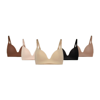 ขายดีที่สุด! UP&UNDER : เสื้อในไร้โครง รุ่น 24/7 Lift Wireless Bra สี Sand บราไร้โครง ฟองบางเบา 1 มม. ทรงสวยใส่สบาย