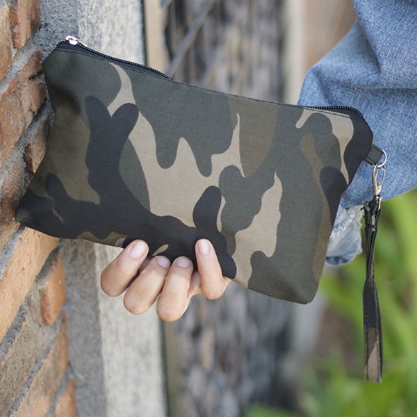SPNB Canvas Mens/Women Pouch Wallet, ARMY CODE