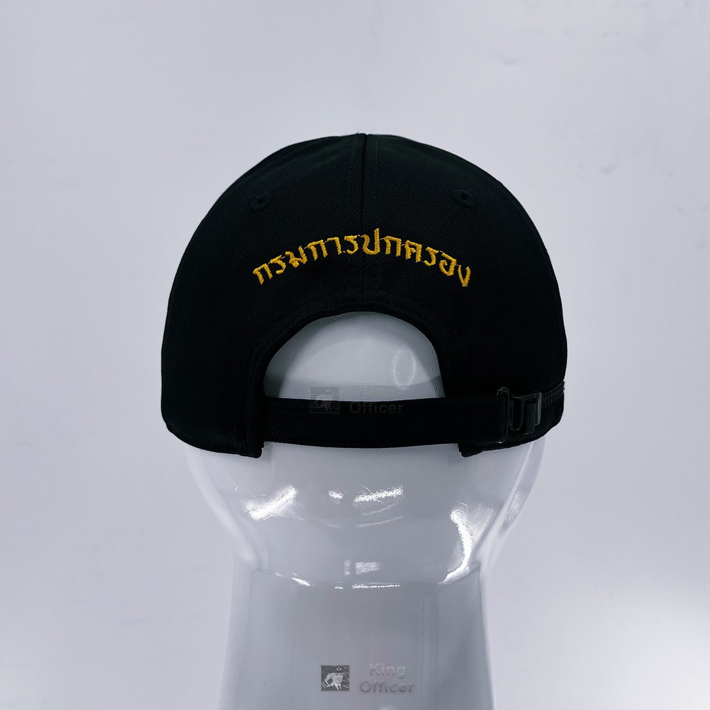 หมวก กรมปกครอง หมวกแก๊ป ปักตรา กรมการปกครอง ธงชาติไทย สีดำ บุฟองน้ำ ใส่สบาย (G52) รูปที่ 7