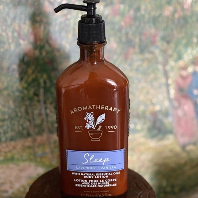 SALE!! Bath&amp;Body Works Sleep Aromatherapy lotion กลิ่น Lavender Vanilla