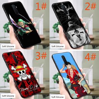 เคสมือถือ เนื้อซิลิโคน นิ่ม ลายอะนิเมะวันพีซ ลูฟี่ สำหรับ OPPO A1K A5 A9 2020 Reno Z 2 10X