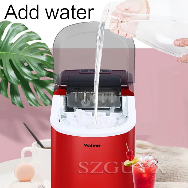 เครื่องทำน้ำแข็งMini automatic electric ice machine ortable bullet ...