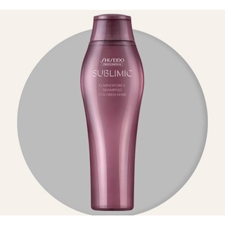 Shiseido Sublimic Luminoforce Shampoo 250ml แชมพู ชิเชโด้ ผมทำสี