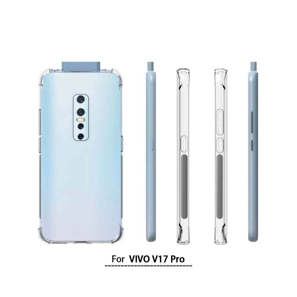 เคส Vivo V17 Pro ใส กันกระแทก TPU ขอบนูน thumbnail 8