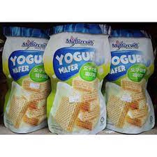 🍦Mybizcuit Yogurt Wafer 130g เวเฟอร์กรอบสอดไส้โยเกิร์ต