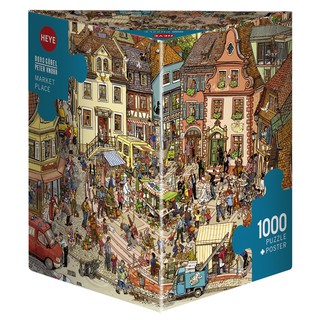 [preorder รบกวนถามstockก่อนสั่งซื้อค่า] Heye Market Place jigsaw puzzle จิ๊กซอว์นำเข้า 1000 ชิ้น