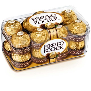 fSALE  errero rocher ช็อกโกเเลตผสมถั่วเฮเซลนัท EXP19/11/2023