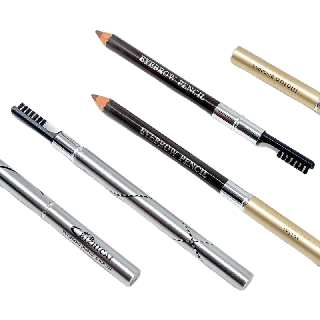 ดินสอเขียนคิ้วแบบเหลา พร้อมแปรงปัดคิ้วในตัว เนื้อดี เส้นคมชัด เขียนง่าย ไม่เป็นก้อน ติดทน กันน้ำกันเหงื่อ Eyebrow Pencil