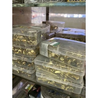หมุดทองเหลือง เป๊กทองเหลือง หมุดสำนวน แข็ง ใช้ดี US 0.75/1/1.5/2/2.5นิ้ว บรรจุ 80ตัว หมุดลิ้นแฟ้มโลหะ หมุดสองขา TL