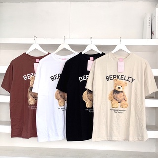 🐻เสื้อOversize สกรีนน้องหมีBerkeley🐻