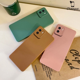 เคสซิลิโคนนิ่ม ป้องกันกล้อง สําหรับ VIVO V27 Pro V27E Y02 Y02a Y02t Y55 4G 5G 2023