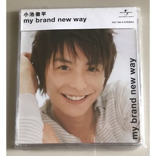 ซีดีซิงเกิ้ลเพลง ของแท้ ลิขสิทธิ์ มือ 1 ในซีล...ราคา 179 บาท “Teppei Koike” (วง WaT) ซิงเกิ้ล "my brand new way"