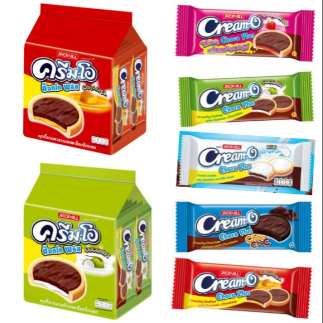 พร้อมส่ง 16 กรัม 24 ชิ้น ทิวลี่ ครีมโอ ช็อกโก พลัส cream-o choco plus คุกกี้ช็อกโกแลต อร่อยฟินเว่อร์