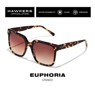 HAWKERS Carey Terracota EUPHORIA แว่นกันแดด เหมาะสำหรับผู้ชาย และผู้หญิง สามารถป้องกันรังสี UV400 สินค้าดีไซน์ออกแบบจากประเทศสเปน. Sunglasses for Men and Women, unisex. HEUP22CWX0