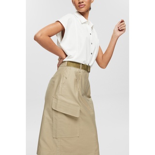 ESPRIT Womens Cargo style midi skirt