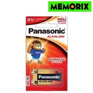 ถูกที่สุด ของแท้ Original Panasonic Alkaline Battery 9v ถ่านอัลคาไลน์ 6LR61T/1B