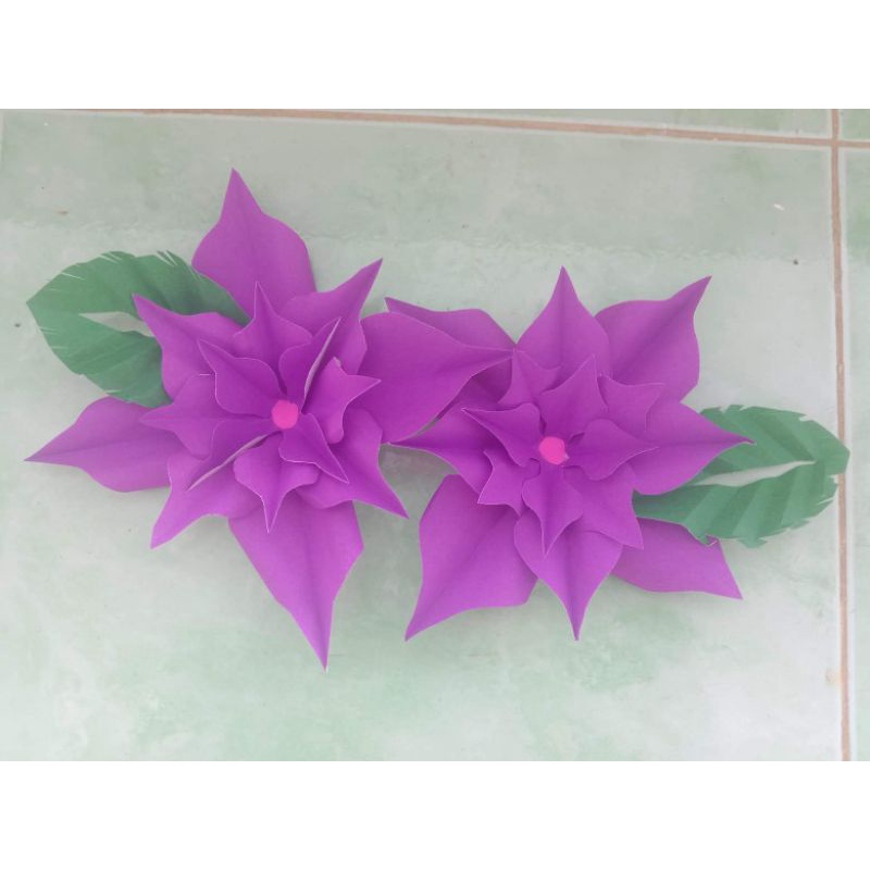 ดอกไม้กระดาษตกแต่ง บอร์ด #สื่อทำมือ #สื่อการสอนภาษาไทย