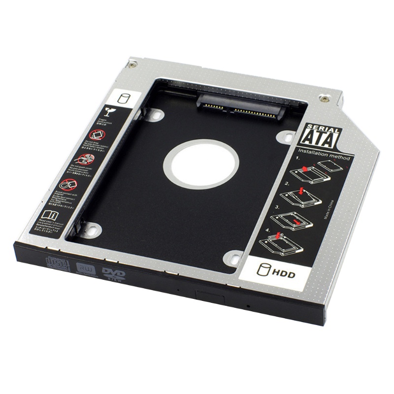 ~ อะแดปเตอร์ถาดแคดดี้ฮาร์ดไดรฟ์ Sata Ssd อลูมิเนียม 12.7 9.5 9.0 มม. 2nd
#8