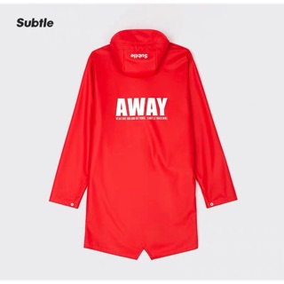 เสื้อกันฝนกันน้ำกันลม AWAY แฟชั่น