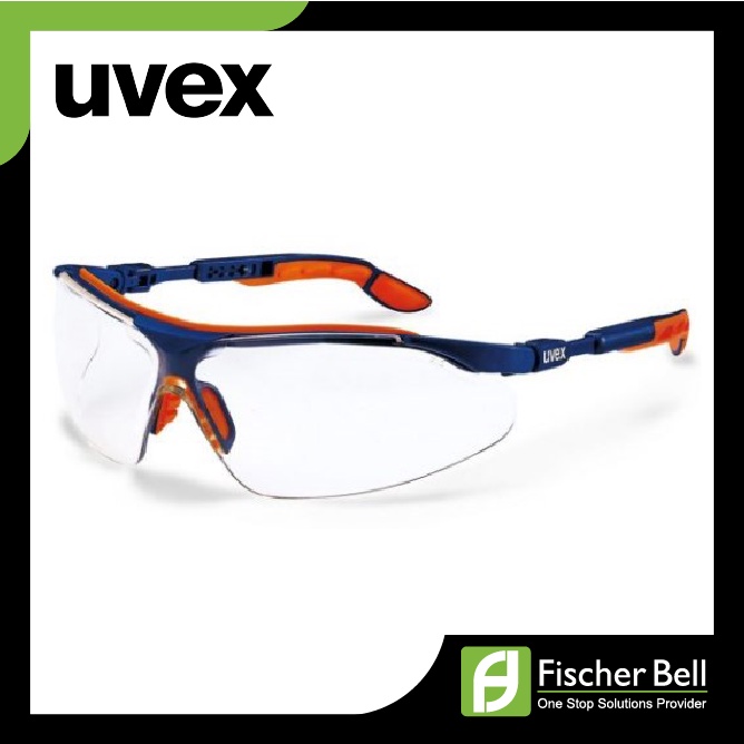 Uvex i-vo แว่นตานิรภัย l แว่นตา Scratch-Resistant Anti-Fog UV400 EN166