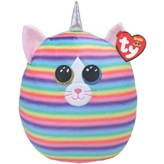 TY หมอนตุ๊กตา ทีวาย HEATHER - cat rainbow squish 14"