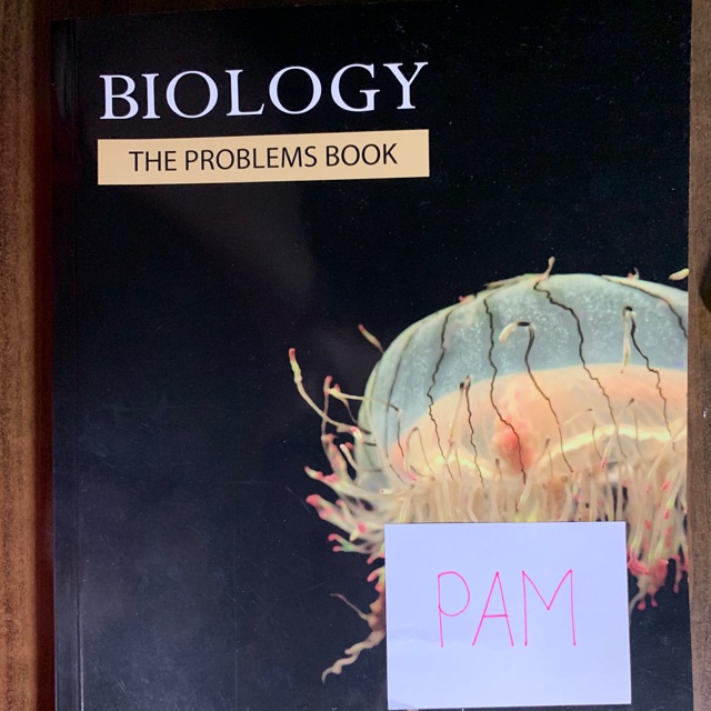 [ส่ง flash เท่านั้น] หนังสือ Biology The Problems Book ดร.ศุภณัฐ ไพโรหกุล เล่มแมงกะพรุน