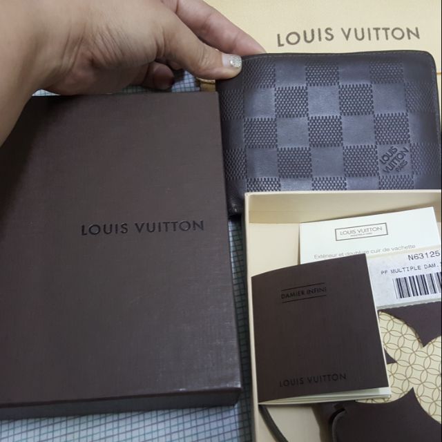 LV Damier Infini Leather Multiple Wallet