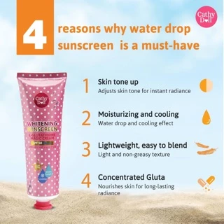 Cathy Doll L-Glutathione Magic Cream SPF 50 PA+++ ครีมกันแดดละอองน้ำ 60ml