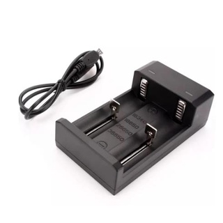 Wurkkos ที่ชาร์จแบตเตอรี่ 4.2V USB 2 ช่อง 18650 26650 16340 36650 สําหรับแบตเตอรี่ลิเธียมไอออน