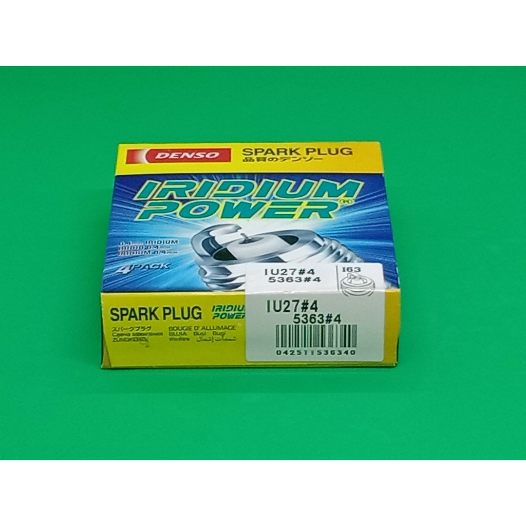 หัวเทียน DENSO Iridium Power - IU27 สําหรับ Honda RS150 / Kawasaki ER6 / ZX6R /VERSYS650 / ZX10R / G