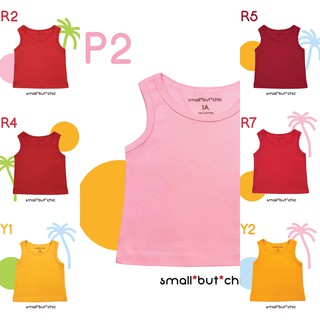 เสื้อกล้ามผ้านิ่มสีเหลือง ชมพู แดง Koh Tank Tops_small but chic