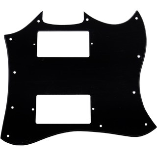 Paramount ปิ๊กการ์ดกีตาร์ไฟฟ้า ทรง SG 4 Ply รุ่น X511000810 (Gloss Black SG Pickguard 4 Ply)