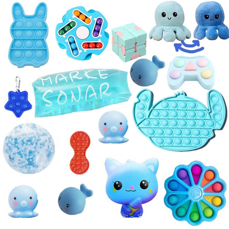 Fidget Toy Squishy Bubble Cube 