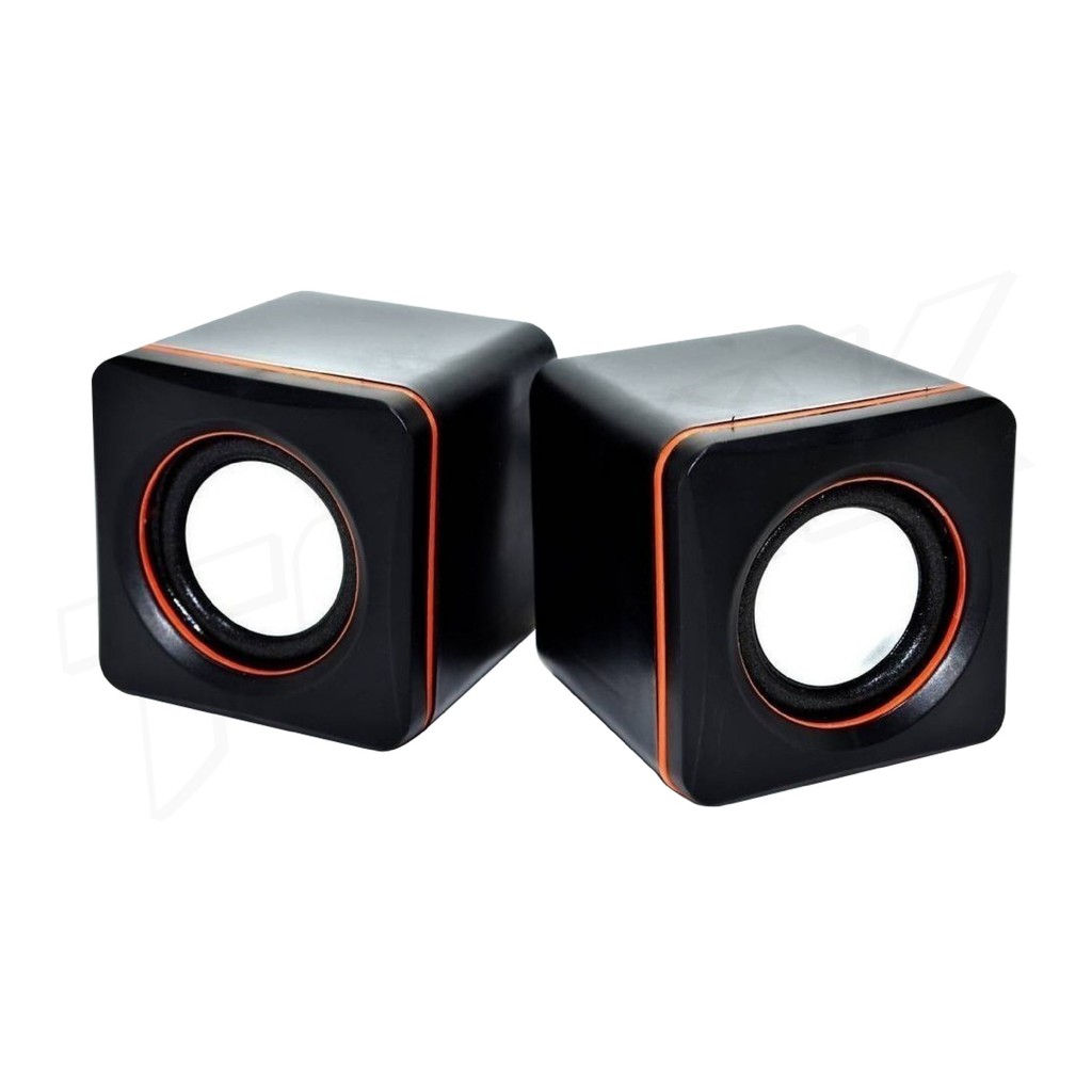 [44บ.โค้ดคุ้ม]มินิลำโพง Mini รุ่น E-02A /M13/K2037/K2043เป็นลำโพงคู่USBราคาประหยัดใช้ไฟจากPower bank