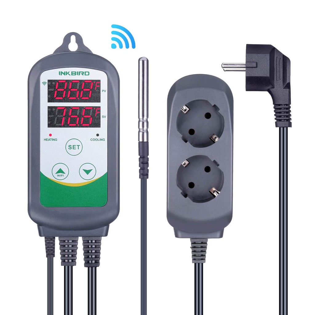 W3230 AC 110-220V 20A LED Digital Temperature Controller Thermostat ...