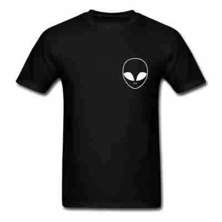 [S-5XL]เสื้อยืด ผ้าฝ้าย พิมพ์ลายเอเลี่ยน UFO Hipster Hate Love Swag Blogger Tumblr แฟชั่นสําหรับผู้ชาย