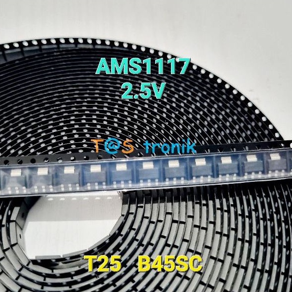 Ic regulator ams1117 2.5V ams1117 2.5 ams 1117 2.5v ตัวควบคุมแรงดันไฟฟ้า