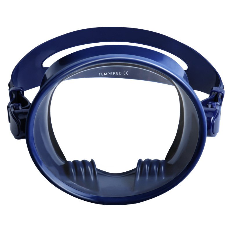 Synorkeling Mask ซิลิโคนกระจกเทมเปอร์หน้ากากดําน้ําพร้อมสายรัดปรับระดับได้
