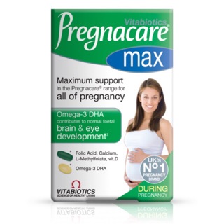 ✈️PRE-ORDER✈️ วิตามินสำหรับคุณแม่ตั้งครรภ์สูตรเข้มข้น Vitabiotics Pregnacare Max