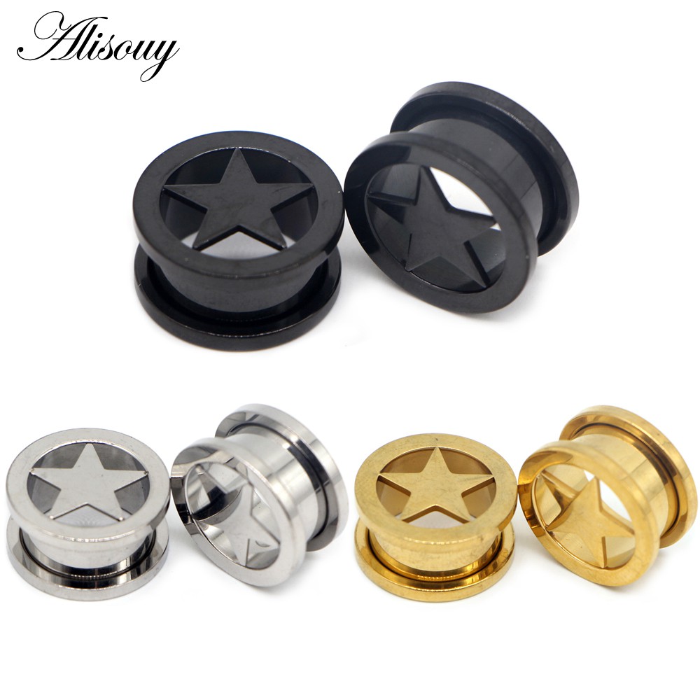 เหล็กดาวปลั๊กและสกรูสำหรับขยายLOB เหมาะสำหรับอุโมงค์หู Hollow Gauges
