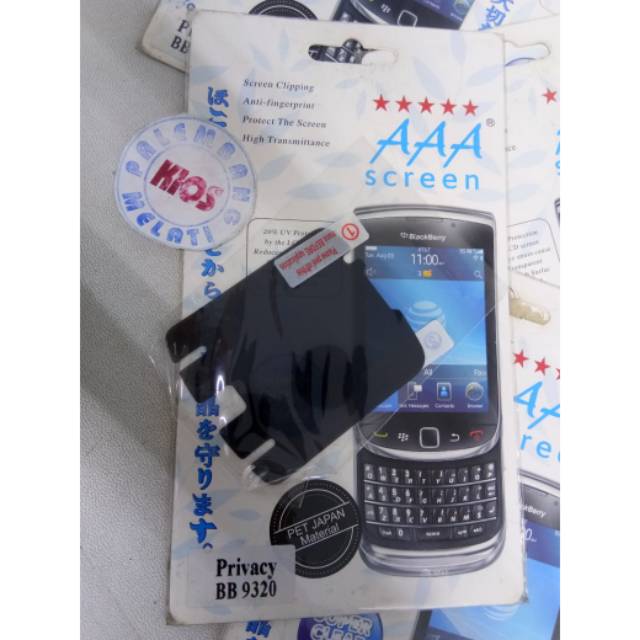 Hitam Anti-Scratch Screenguard Anti-Scratch สีดํา BB 8520