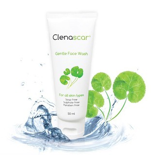 ราคาClenascar gentle face wash 50 ml