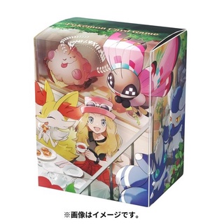 [Pokemon Japan]Deck Box - ลาย Serena ลิขสิทธิ์แท้ Pokémon Center กล่องใส่การ์ด, สลีฟ, โปเกมอนเซนเตอร์,