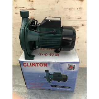 🔥โค้ดINC3LEL3ลด30฿ปั๊มน้ำหอยโข่ง ขนาด 1 นิ้ว 1 แรงม้า Centrifugal Pump ยี่ห้อ Clinton รุ่น CPM-158