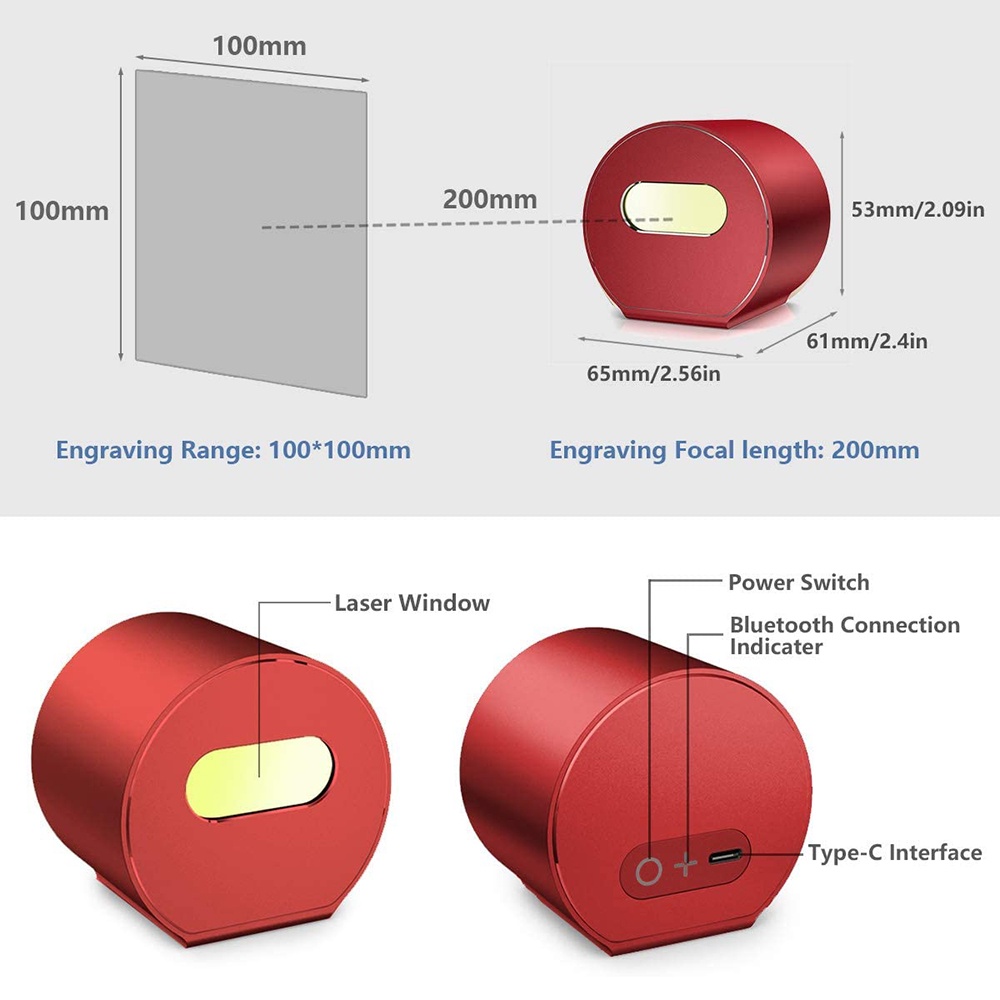  3d printer laser engraver portable mini laser engraving