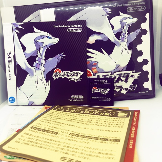 NDS - Pokemon black (JP) - มือสอง